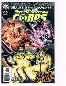 Green Lantern Corps # 40 DC Comic Books Awesome Issue Modern Age WOW!!!!!!!! S24