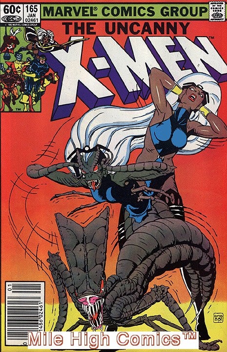 X-MEN  (1963 Series) (#1-113, UNCANNY X-MEN #114-544) ( #165 NEWSSTAND Fair 