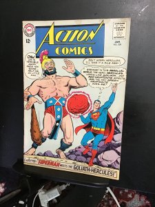 Action Comics #308  (1964) Hercules red K story! Supergirl 1st Super Tot! FN