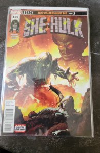 She-Hulk #159 : Jen Walters Must Die (2018)