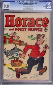 Horace and Dotty Dripple #25 (Harvey, 1952)  CGC  8.0