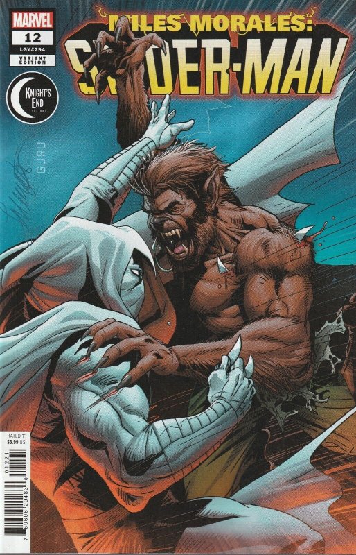 Miles Morales Spider-Man # 12 Larroca Variant Cover NM Marvel [U3]