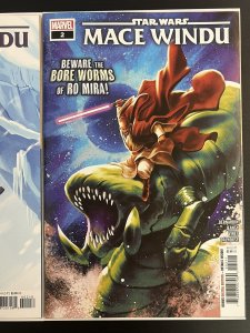 STAR WARS MACE WINDU #2 CVR A + 1:25 CLARKE VAR MARVEL IN-HAND 2024 PROSHIPPER