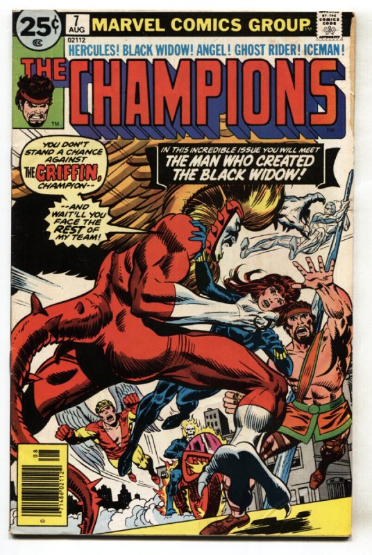 Champions #7  1976 - Marvel  -VG - Comic Book