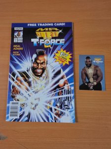 Mr. T and the T-Force #1 Newsstand Variant ~ VERY FINE VF ~ 1993 NOW Comics