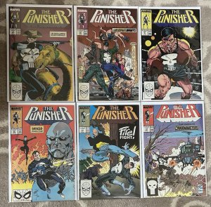 The Punisher #19,20,21,22,23,24 Series 2 Lot NM 1989 Marvel