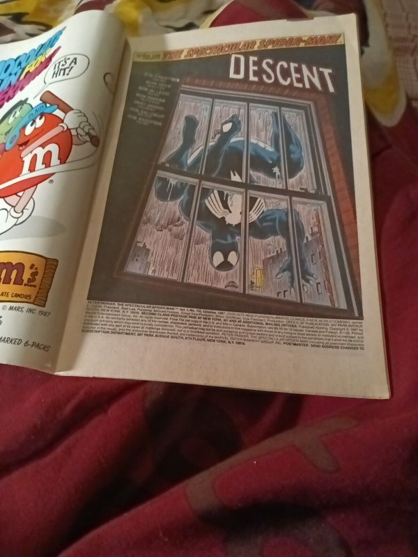 SPECTACULAR SPIDER-MAN #131 KRAVEN'S LAST HUNT PT 3 1987 Copper Age Key Book