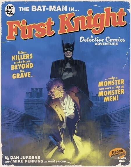 The Bat-man First Knight #1 2nd Print Variant Comic Book 2024 - DC