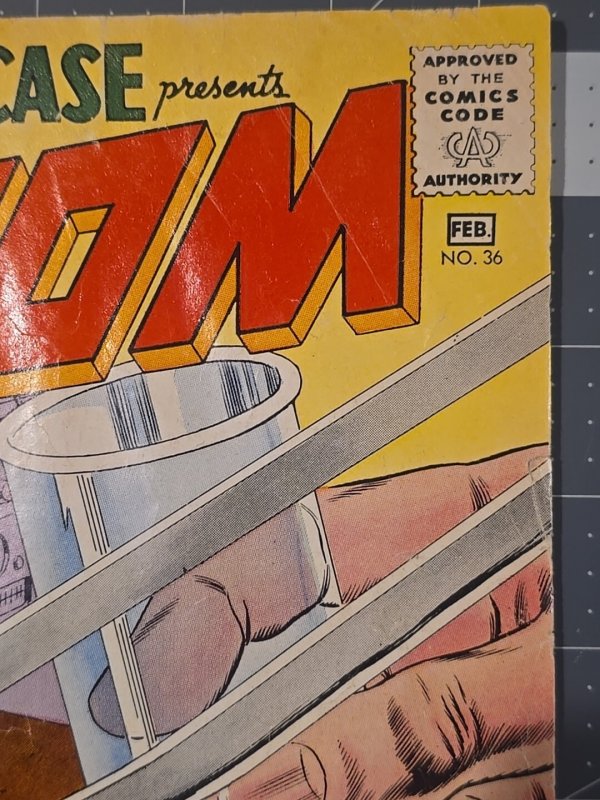 Showcase #36 The Atom ?-3rd appearance of the Atom (Feb-1962)