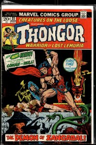 Creatures on the Loose #22 (1973) Thongor