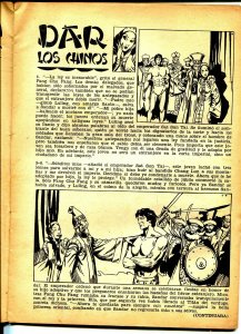 El Peneca #1822-11/13/1943-from Chile includes Sandar-Tarzan imitator-FR
