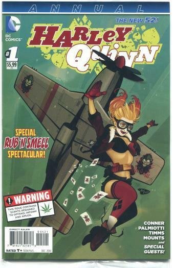 Harley Quinn Annual #1 Bombshell Variant & Regular Cover International & US Set