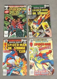 MARVEL TEAM-UP #76 77 80 Annual 5 Spider-Man Dr. Strange Scarlet Witch 4 Issues 