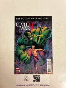 Totally Awesome Hulk #7 NM Marvel Comic Books Civil War II Avengers 2 HH90