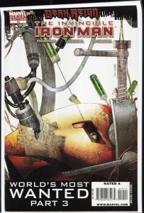 Invincible Iron Man #10 Variant Cover (2009) Iron Man [Key Issue]