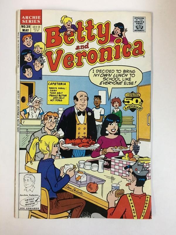 BETTY & VERONICA (1987)38 VF-NM Mar 1991 COMICS BOOK