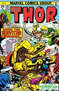 Thor #242 FN ; Marvel | 1st Appearance Servitor