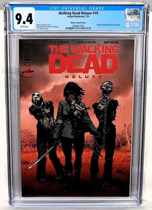 WALKING DEAD Deluxe #19 CGC 9.4 1st Michonne in color Image Comics Skybound 2021