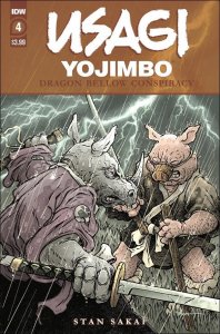 Usagi Yojimbo: The Dragon Bellow Conspiracy #4 VF/NM ; IDW