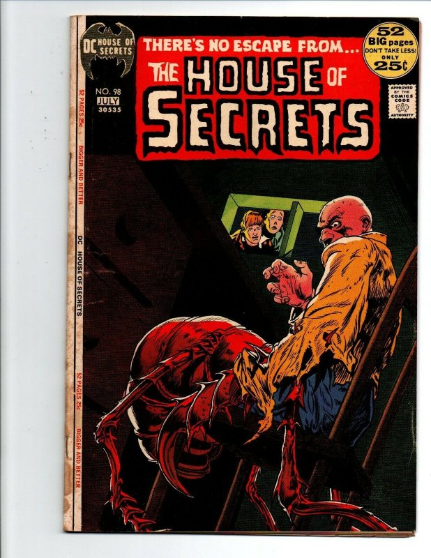 House of Secrets #98 - Kaluta - 1972 - Very Good/Fine