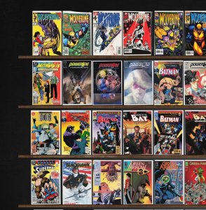 Huge Lot 150+ Comics with Superman, Green Arrow, Wolverine, Excalibur & More!
