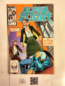 Alpha Flight #7 NM Marvel Comic Books Northstar Shaman Snowbird Box 9 HH42