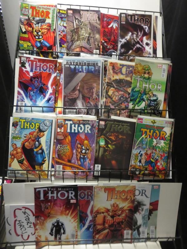 Kochcomics Marvel THOR Comics Lot of 164 WYSIWYG 1980s-00s  Simonson Frenz SWB