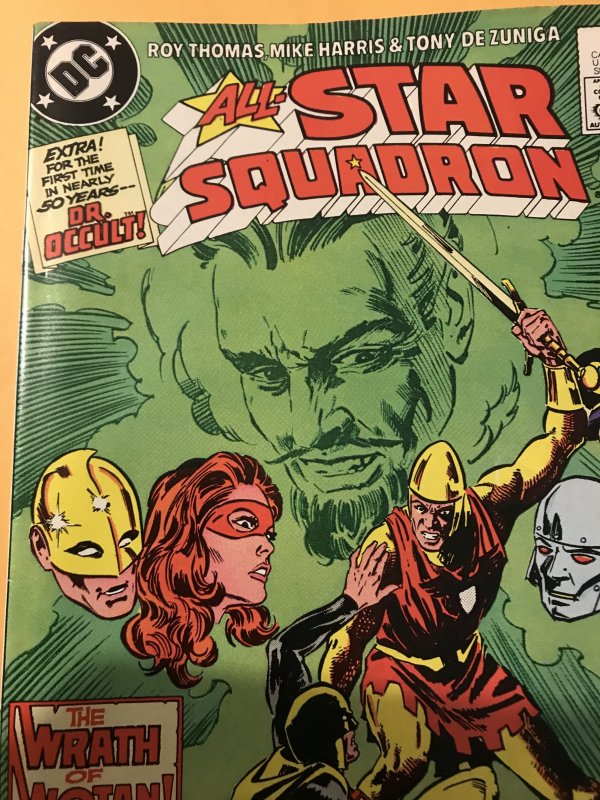 All-Star Squadron #49 : DC 9/85 VG; Dr. Midnight, Dr. Occult, Shining Knight