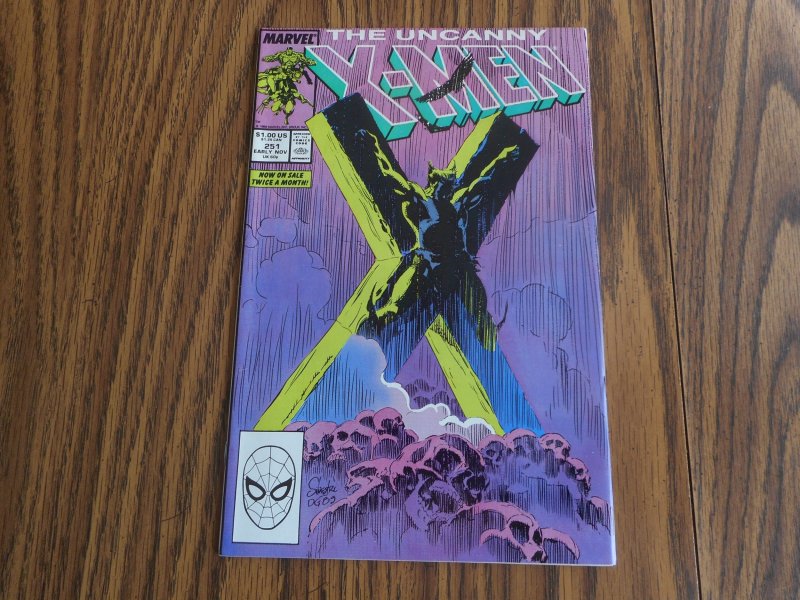 X-MEN # 251 CLASSIC WOLVERINE COVER HIGH GRADE GEM WOW!!