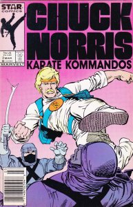 Chuck Norris #2 (Newsstand) FN ; Marvel | Karate Kommandos Steve Ditko