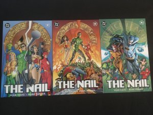 JUSTICE LEAGUE: THE NAIL #1, 2, 3 Complete Mini-Series