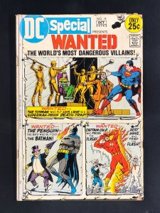 DC Special #14 (1971) WANTED the World's Most Dangerous Villians!