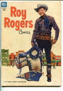 ROY ROGERS #60-1952- PHOTO COVER-KING OF THE COWBOYS-vg