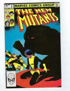 NEW MUTANTS #3, NM-, NightMare, Claremont, Marvel 1983, more in store