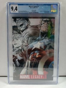CGC Graded 9.4 Marvel Legacy #1 Marvel Comics 2017 Premiere Edition