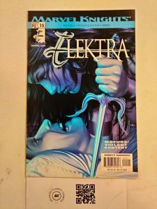 Elektra #15 VF-NM Marvel Comics comic book 12 JW60