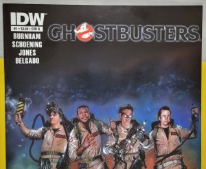 Ghostbusters #1 Cover B 2011 IDW Publishing Homage Kiss Destroyer VF
