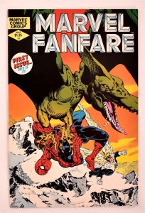 MARVEL FANFARE 1 Professionally Graded NM 9.4 1982 SPIDER-MAN