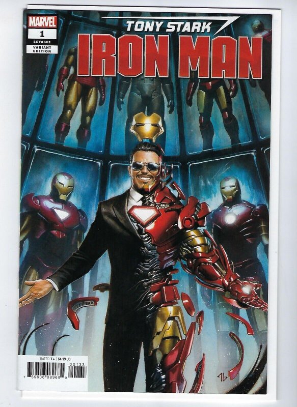 Tony Stark Iron Man #1 Adi Granov 1:25 Ratio (2018) {NM}