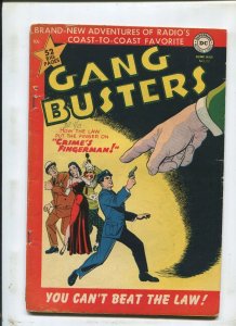 GANG BUSTERS #22 (6.0) 1951 RARE CRIME