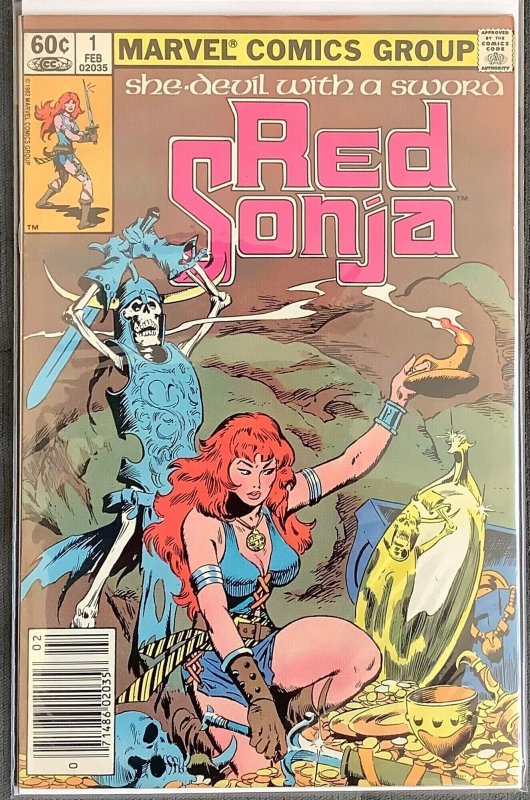 Red Sonja #1 Newsstand Edition (1983, Marvel) 1st Issue of Series. NM