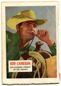 Rod Cameron Western #9-1951-Fawcett-photo cover F/G