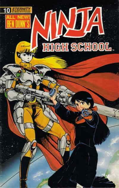 Ninja High School #10 VF/NM; Malibu | save on shipping - details inside