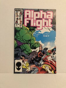 Alpha Flight #29   Incredible Hulk App