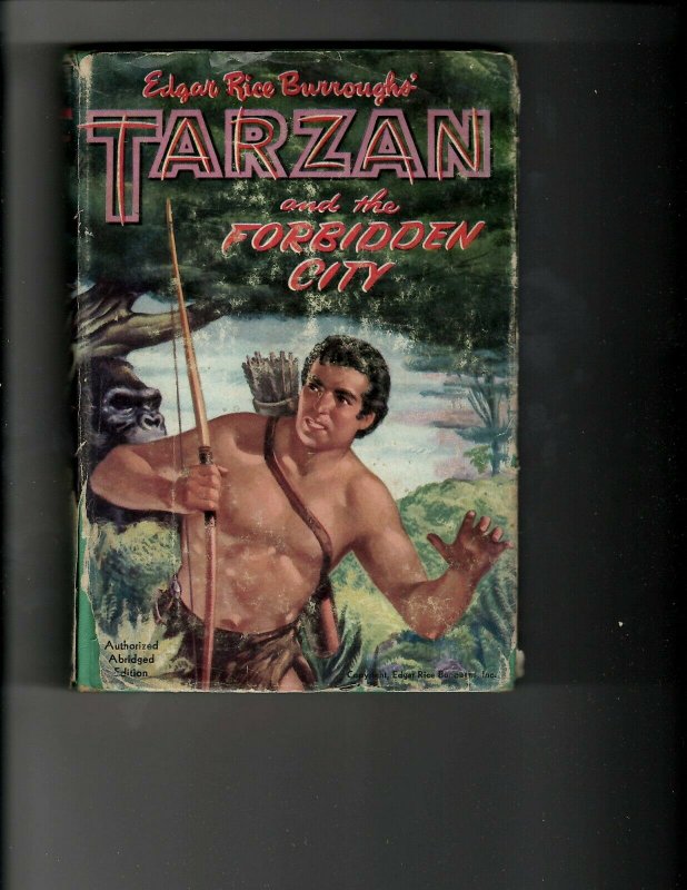 3 Books Tarzan and the Forbidden City April Cane Dragon Lady Gatehouse JK12