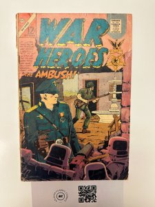 War Heroes #20 VG- Charlton Comic Book WWII War Stories 24 HH1