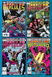 Hercules LOT #1-4 - 1st. Solo Series Featuring Hercules. (8.0/8.5) 1982