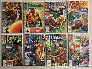 Fantastic Four comics lot #300-350 50 diff avg 6.0 (1987-91)