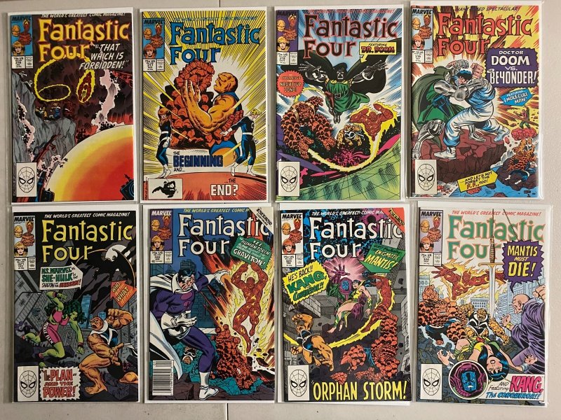 Fantastic Four comics lot #300-350 50 diff avg 6.0 (1987-91)