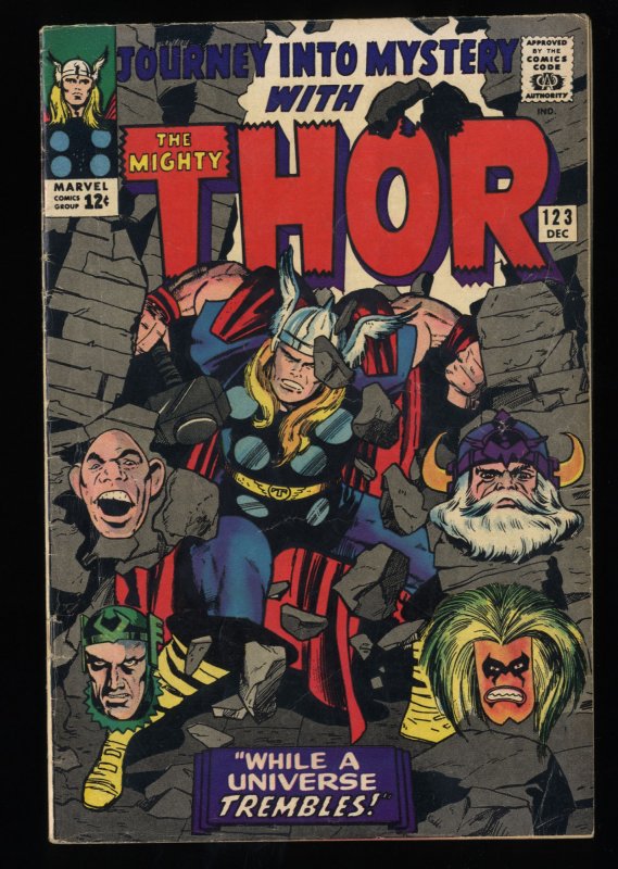 Journey Into Mystery #123 VG+ 4.5 Marvel Comics Thor